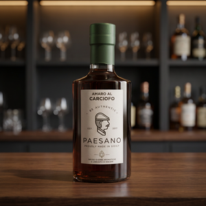 Liquore di Carciofo Paesano Italiano di Alta Qualità 700ml, Certificato Slow Food, 28% Alcol, Verde Scuro, Digestivo per Cocktail e Mixology - Product Image 3
