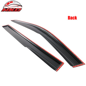 Convient pour Toyota Highlander 08-13, visières de fenêtre style Mugen, adhésives, acryliques, 4 pièces - Product Image 5