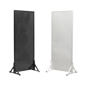 Pegboard <b>Shelf</b> Double Sided Hanging Storage Rack For Jewelry Phone Accessories Tools Living Room Display Stand - Product Image 5