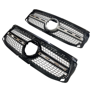 Mercedes-Benz GLB-Class X247 Sport Vertical Bar Front Grille ABS Plastic Retrofit Upgrade Bumper Fitment - Product Image 2