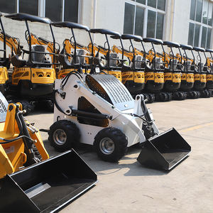 لودر صغير متعدد الوظائف مع ملحقات قاطع الأعشاب وطاحونة جذوع الأشجار وشفرة الثلج، محرك ديزل ومضخة هيدروليكية - Product Image 5