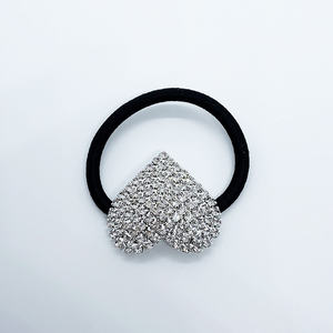 Khuyến Mại Căng Tóc Tie Phụ Kiện Bạc Mạ Rhinestone Căng Ban Nhạc Đàn Hồi Tóc Tie Đuôi Ngựa Chủ - Product Image 5