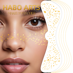 Gp Bán Buôn Tùy Biến Cầu Vồng Tàn Nhang Long Lanh Không Thấm Nước Lâu Dài Hình Xăm Tạm Thời Dán Của Phụ Nữ Thời Trang Giấy Mặt - Product Image 1