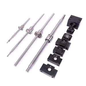 Ball screw set screw nut set module slide sfu1605 linear guide Linear shaft 2005 ball screw support coupling 2505nut housing1204