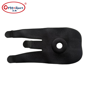 Rodillera elástica de compresión con rótula abierta, ajustable, de neopreno suave, para deportes - Product Image 3