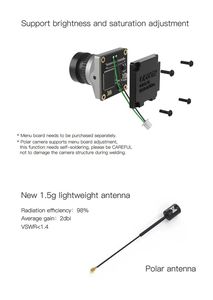 NOUVEAU Caddx Polar Vista Kit Starlight Digital HD FPV System pour DJ I Digital Gog <span class=keywords><strong>Gles</strong></span> - Product Image 2