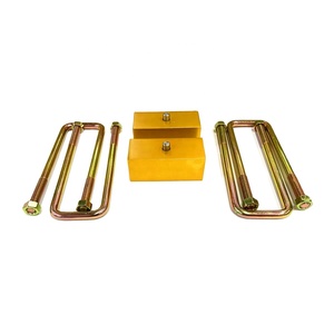 Kit de bloc de rehausse de suspension arrière en aluminium massif de 2 pouces (50 mm) MARVELAND, robuste, avec boulons en U allongés de grade 10.9 - Product Image 1