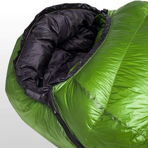 Woqi-saco de dormir para acampar, saco de dormir de 10 grados, verde musgo, 6 pies, 6 pulgadas, izquierda, con cremallera - Product Image 2