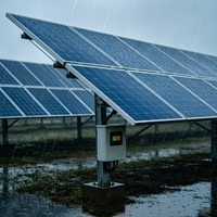 Panneau solaire demi-cellule 660W 690W 720W Type N TOPCon Bifacial Double Verre Module PV pour Projet Solaire à Grande Échelle