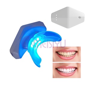 Lampe LED bleue pour blanchiment des dents, appareil portable de blanchiment dentaire à lumière bleue froide - Product Image 1
