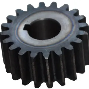 Widely use machine custom fishing spur gears with C45 material blackening surface treatment
