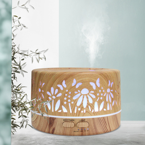 Dropshipping Sản Phẩm <span class=keywords><strong>2025</strong></span> Xách Tay 500Ml Độ Ẩm Không Khí Siêu Âm Khuếch Tán Hương Thơm LED Bảy Màu Đèn Tinh Dầu Khuếch Tán - Product Image 6