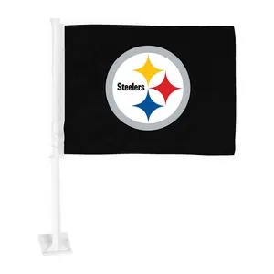 NFL Flaggen 12 X18 Zoll Mini Großhandel Pittsburgh Steelers Auto Flagge Banner