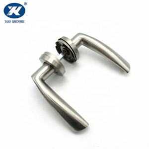 인테리어 도어 웨이브 디자인 솔리드 레버 핸들 현대 도어 및 창 핸들 스테인레스 스틸 도어 핸들 - Product Image 6