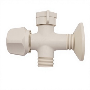 Valve en plastique POM de haute qualité en forme de T pour salle de bain et cuisine, design moderne, couleur et logo personnalisés, installation facile, garantie 1 an - Product Image 1