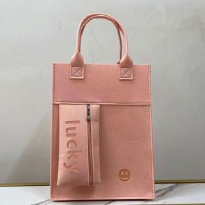 Bolsas de Fieltro Hechas a Mano con Logotipo Personalizado, Ecológicas, para Estudiantes, Aprendizaje en Movimiento, Publicidad Personalizada - Product Image 4