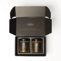 Scatole per Candele in Cartone Ondulato Ecologiche Personalizzate, Confezione di Lusso per Spedizione Candele