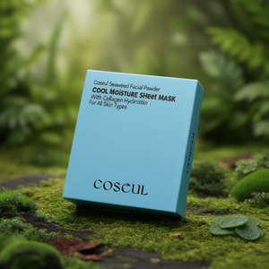 แผ่นมาส์กหน้าสาหร่าย Coseul สูตรคูลมอยส์เจอร์ ผสมคอลลาเจน บำรุงผิวชุ่มชื้น เหมาะสำหรับทุกสภาพผิว - Product Image 3