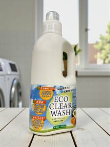 Detergente para ropa todo en uno para ropa blanca pura y suave. Sin surfactantes sintéticos a base de petróleo. Eco Clear Wash - Product Image 4