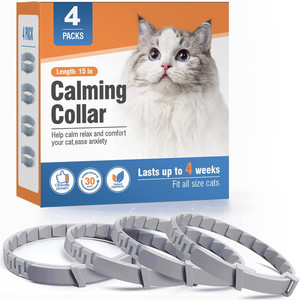 Collar Calmante para la Ansiedad, Collar Ajustable con Feromonas para Perros y Gatos, para la Ansiedad por Separación y el Miedo en Mascotas - Product Image 6