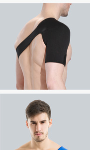 Adjustable Neoprene Orthopedic Shoulder Bandage <b>Brace</b> Therapy <b>Back</b> Shoulder Support Belt for Shoulder Rehabilitation Pain Injury - Product Image 6
