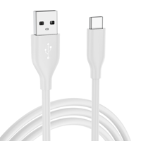 Vente en gros 1.2M USB-C Silicone souple liquide USB 2.0 Type C Charge rapide Câble de données à 4 cœurs Câble de charge multi-téléphone