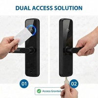 Cerradura Inteligente TTHotel para Memoria en la Nube con Seguridad de Tarjeta RFID para Hoteles y Apartamentos, Puertas de Acero/Aluminio/Vidrio/Latón
