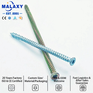 Tornillo Autorroscante para Concreto Torx Alemán de Alta y Baja Resistencia, Galvanizado y Tratado Térmicamente, Calidad Garantizada Malaxy - Product Image 2