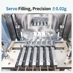 Tự Động Túi Nhỏ Hạt Dọc Hình Thức Điền Con Dấu Máy Thanh Máy Đóng Gói Máy Đóng Gói Bột Đông Khô Máy Đóng Gói Túi - Product Image 4