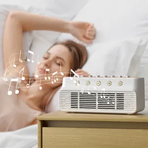 Altavoz de música inalámbrico portátil, máquina de sonido de ruido blanco para dormir para bebés