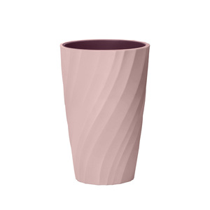 Simple Creative Round Mouthwash Cup Solid Color Thickened Plastic Toothbrush Cup For Household Use - Product Image 4