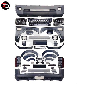 Land Rover PP Kit de carrosserie en plastique pour Discovery 3 Upgrade to Discovery 4 avec phare arrière Grille avant Pare-chocs haut - Product Image 5