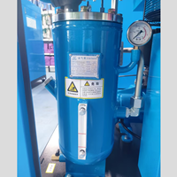 Compresseur d'air rotatif à vis à aimant permanent silencieux XBF 11 kW, refroidi par air, certifié CE, pour usage industriel