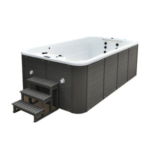 Spa de jardin <span class=keywords><strong>jacuzzi</strong></span> au design innovant, baignoires spa à remous avec trop-plein, bain à remous extérieur de 3,9 m, spas et salles de sauna - Product Image 6
