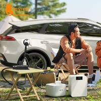 Câble Feyree V2L pour voiture électrique, prise de décharge latérale, chargeur EV Type 2 16A, prise EU, station d'alimentation extérieure, nouveau (version améliorée)