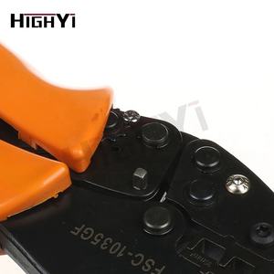 FSC-1035GF Européenne super d'économie d'énergie de tube de fil de type nu terminal <span class=keywords><strong>pince</strong></span> à <span class=keywords><strong>sertir</strong></span> pour 10, 16, 25, <span class=keywords><strong>35mm2</strong></span> - Product Image 3