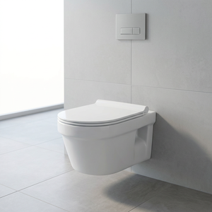 WC suspendu en céramique, cuvette de toilette murale, cuvette de toilette suspendue, sanitaires de salle de bain, design européen - Product Image 4