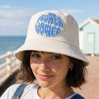 Patchs thermocollants rétro à motifs floraux, broderie personnalisée, patch brodé avec slogan ou citation pour veste en jean, sac, chapeau, vêtements, DIY