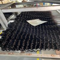 Lot de Cheveux Cambodgiens Bruts Double Drawn Non Traités, Vendeur de Cheveux Humains Frisés Birmans, Cheveux Indiens Vierge Vietnamiens Alignés Cuticules