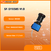 Module de caméra mini HD SincereFull SF-SYX585 V1.0 8MP MIPI à mise au point fixe, capteur CMOS IMX585 1/1.2 pouce, angle de vue 79.7°, IoT