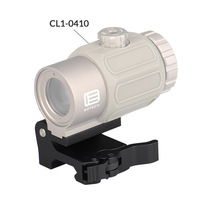 New G33 3x Scope Magnifier Mount Fast Transitioning Sturdy 6063 Aluminum Alloy Base HK 24-0261 Adjustable for Outdoor Tactical