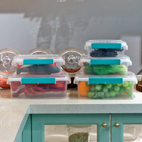 Contenedor de Plástico para Llevar Comida, Duradero, Hermético, Caja de Almacenamiento de Alimentos para Restaurantes, Cocina, Servicios de Catering, Venta al Por Mayor OEM