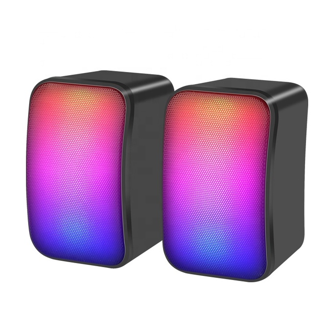 Kisonli X17 Mini USB 2.0 Speaker Portable Computer Speaker Speaker for Desktop Laptop PC