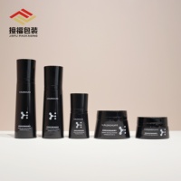 Nouvelle bouteille conique de luxe haut de gamme à fond épais, ensemble de flacons de 30 ml à 120 ml, flacon d'eau cosmétique, emballage de crème de 50 à 100 g, flacon en verre