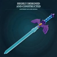 Reobrix 99014, 820 Piezas, Espada de Anime de Alta Dificultad Técnica, Modelo de Arma Clásica, Bloques de Construcción MOC, Juego de Bloques de Construcción