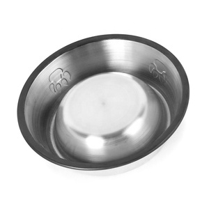 गर्म बेच शास्त्रीय शैली टिकाऊ 304 स्टेनलेस स्टील पालतू पशु खाद्य कटोरा कुत्ते फीडर - Product Image 3