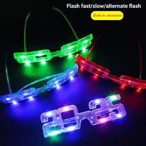 Gafas Luminosas LED con Luces, Novedad 2025, para Fiestas de Año Nuevo, Navidad y Halloween, Venta al Por Mayor - Product Image 4