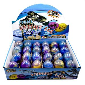 New Hot Sell Non-sticky OEM Stress Ball Egg DIY Galaxy <b>Slime</b> - Product Image 6