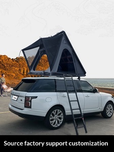 Tente de toit de voiture automatique à double couche en aluminium alvéolé triangulaire quatre saisons, étanche, pour conduite autonome >3000mm - Product Image 1