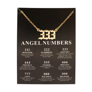 [Gorgeousxx] Nouveau collier pendentif tendance avec chiffres porte-bonheur 777 pour femme, cadeau d'anniversaire, bijoux - Product Image 5